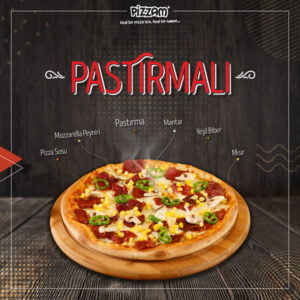 Pastırmalı Pizza