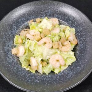 Sezar Salata -Karidesli (Süt ürünü,Balık,Gluten ve Hardal içerir)